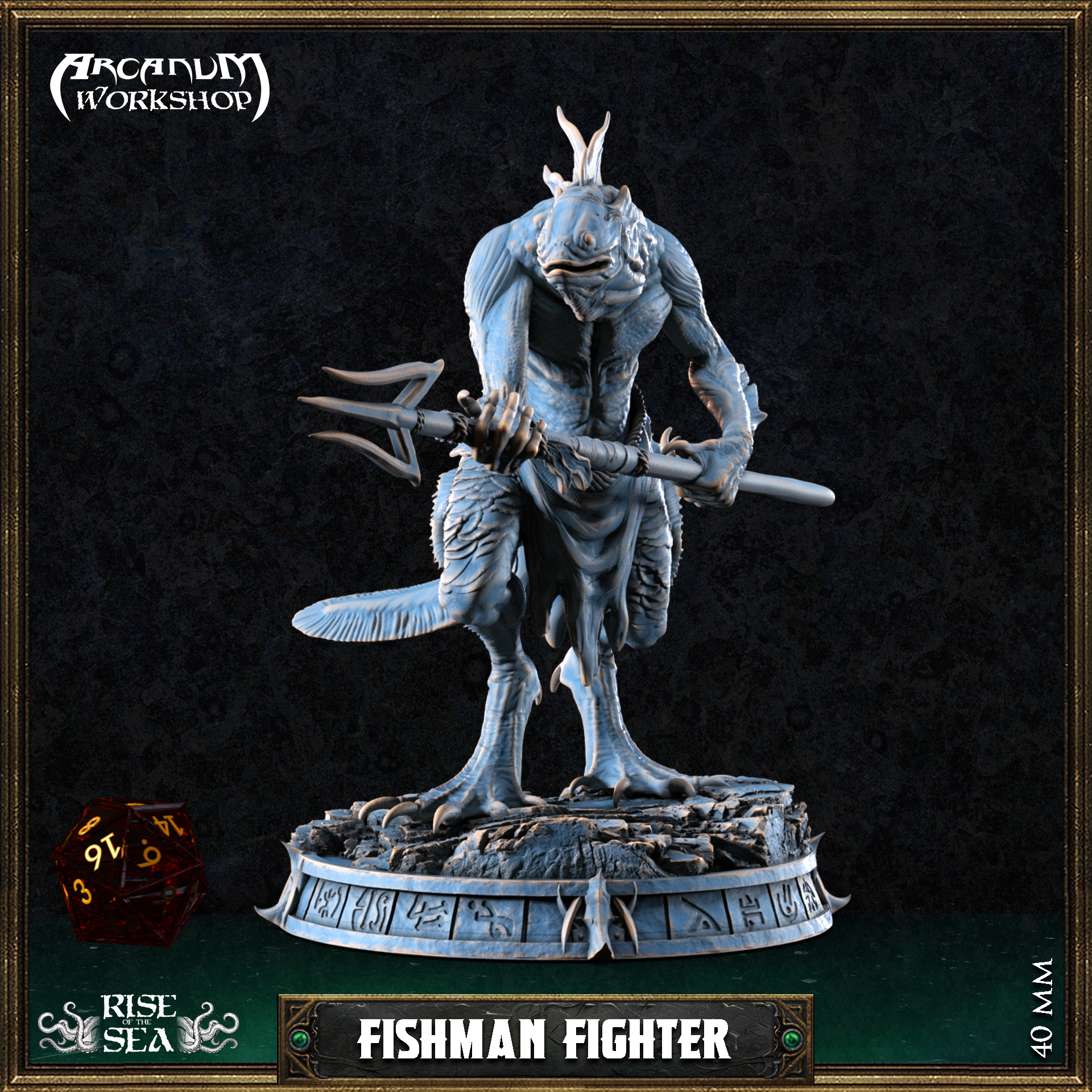Fishman Fighter 1 (40mm)